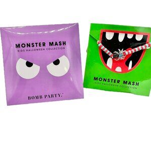 Bomb Party Monster Mash Bracelet Kids Halloween Collection Black and Blue Spider